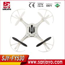 Mini Helicóptero RC 13 CM Mini Dron FY530 Cardan Quadcopter Drone Quadcopter RC Helicóptero de Controle Remoto RC